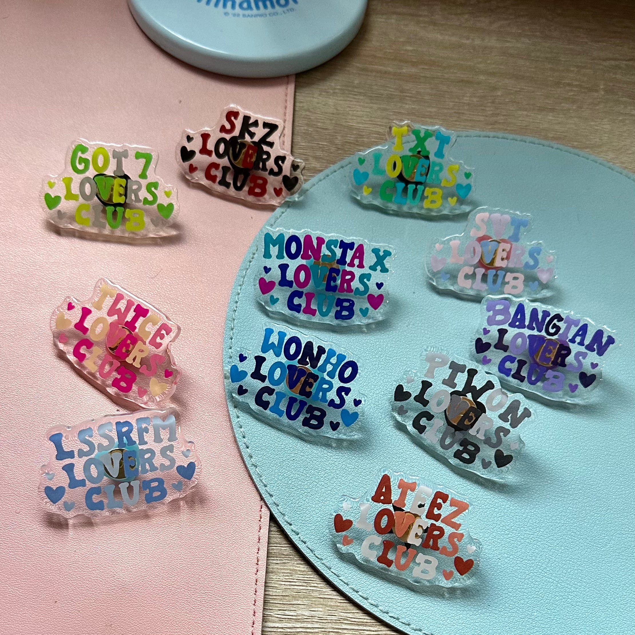 Lovers Club Pins