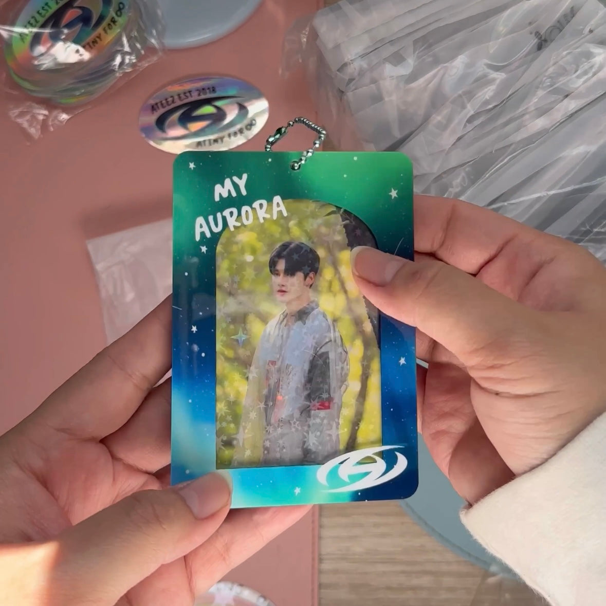 Ateez’s Aurora, Atiny! Photocard Holder