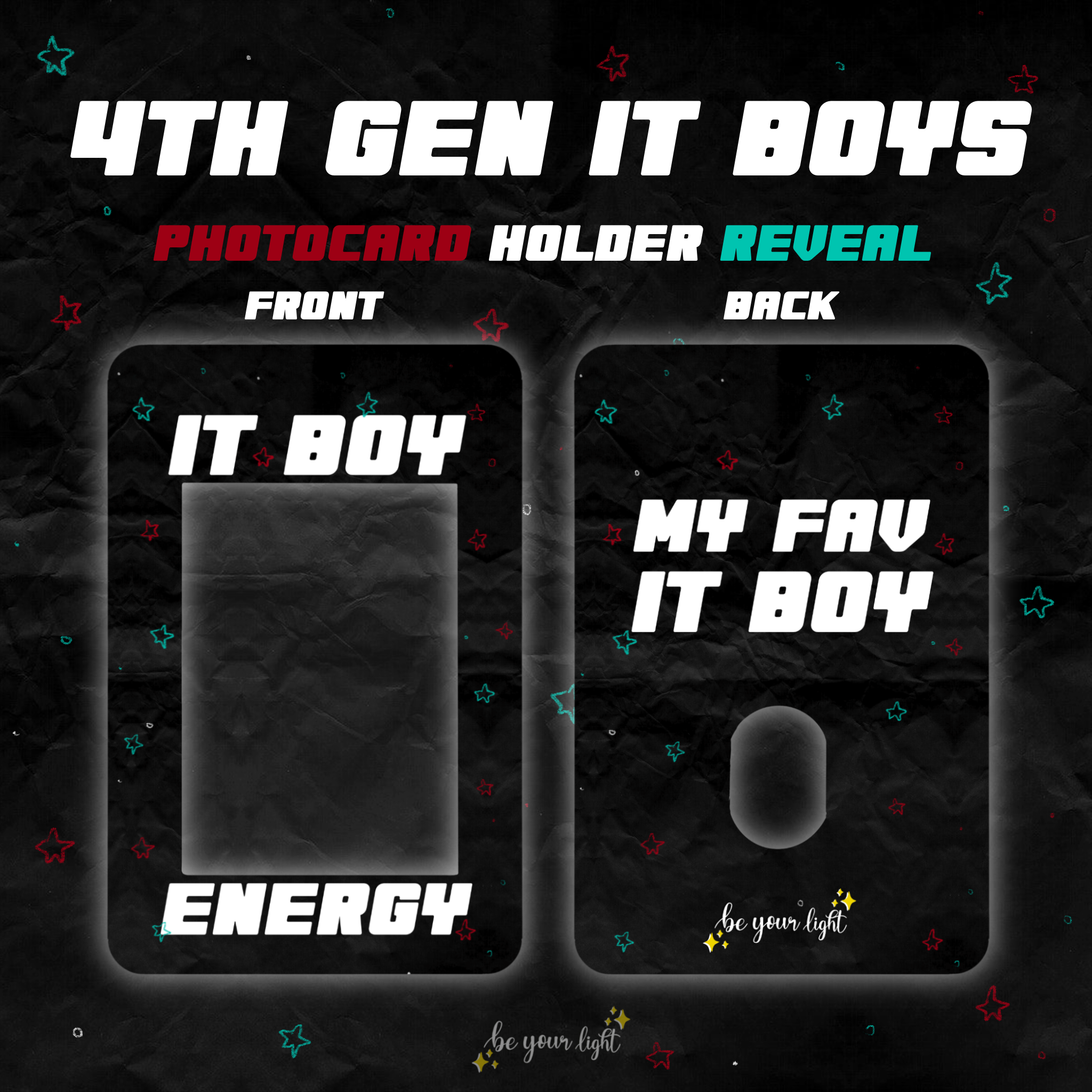 It Boy Energy Photocard Holder