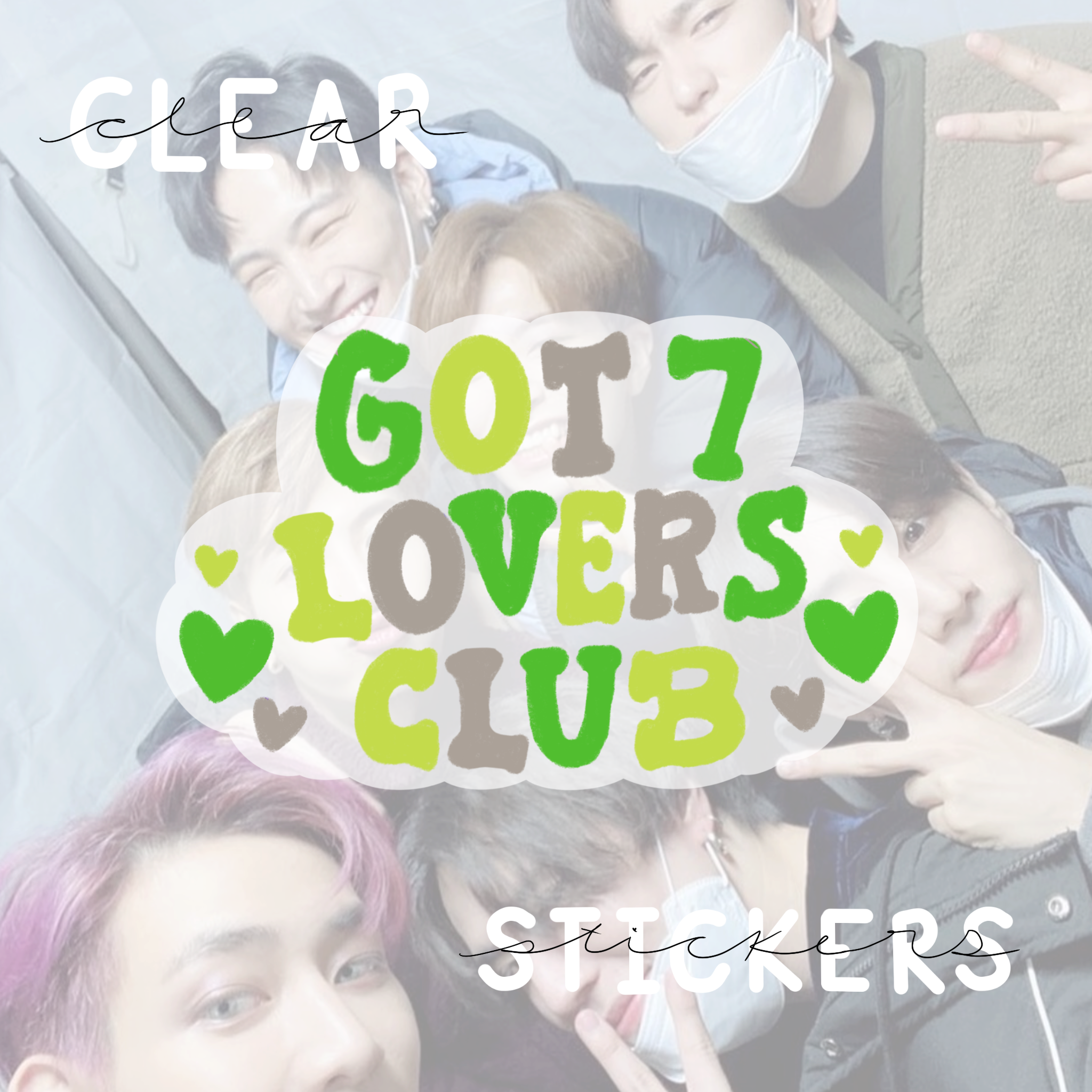 Got7 Lovers Club Sticker