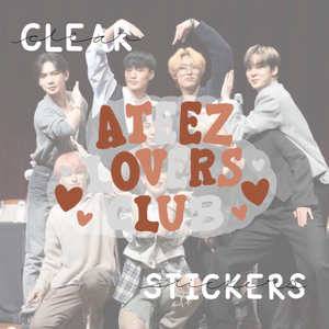 Ateez Lovers Club Sticker