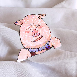 Pig Ton Sticker