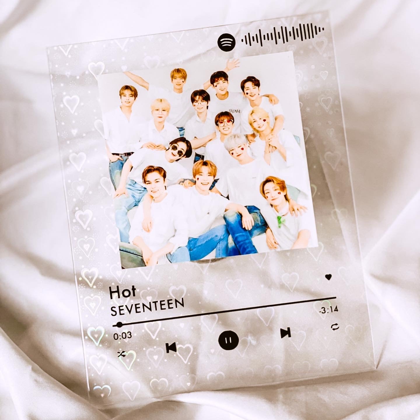 Seventeen Acrylic Album Art