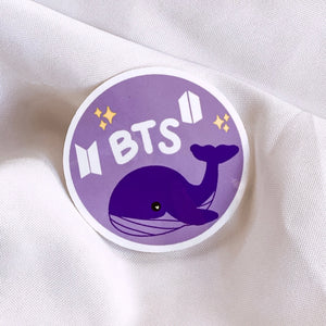 BTS Whale Sticker