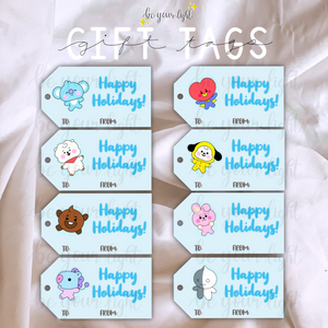 KPOP Gift Tags